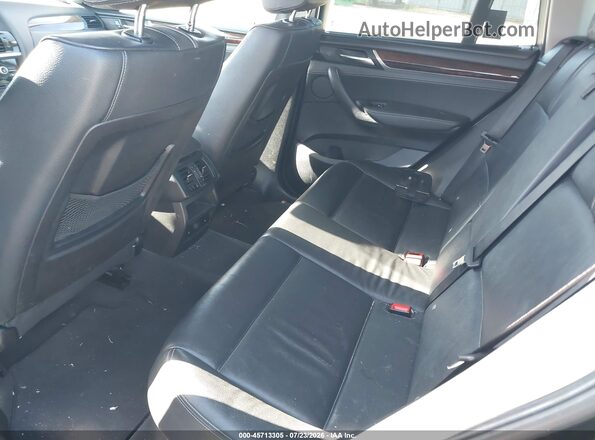 5UXWX7C55H0S18628 2017 BMW X3 Black VIN sticker view