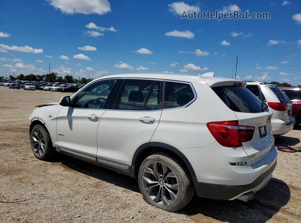 5UXWX7C56G0K36666 2016 BMW X3 White Tył lewy