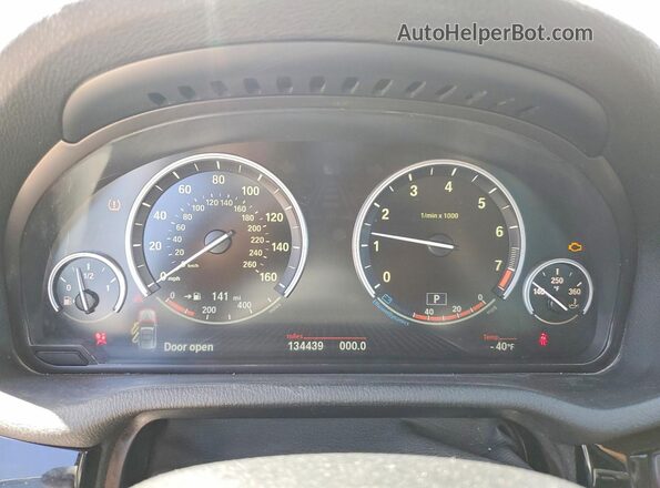 5UXWX7C56G0K36666 2016 BMW X3 White Widok zestawu wskaźników