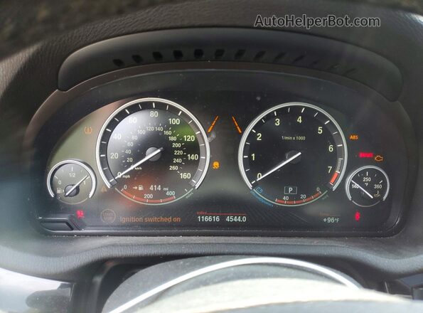 5UXWX7C56G0S16630 2016 BMW X3 Коричневый Вид щитка приборов
