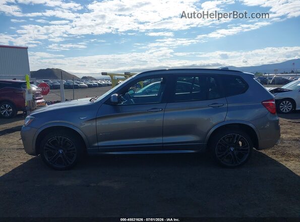 5UXWX7C57G0S15437 2016 BMW X3 Silver Widok wnętrza 360 stopni