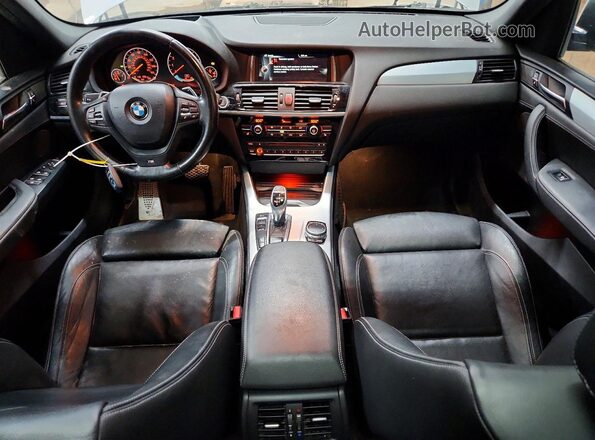 5UXWX7C57G0S16507 2016 BMW X3 Silver Vista del salpicadero
