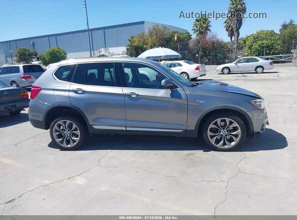 5UXWX7C57H0U42404 2017 BMW X3 Gray Панорамний вид салону 360°