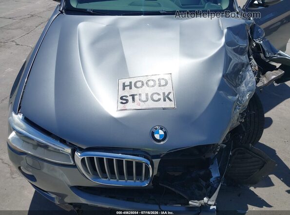 5UXWX7C57H0U42404 2017 BMW X3 Gray Вид ззаду