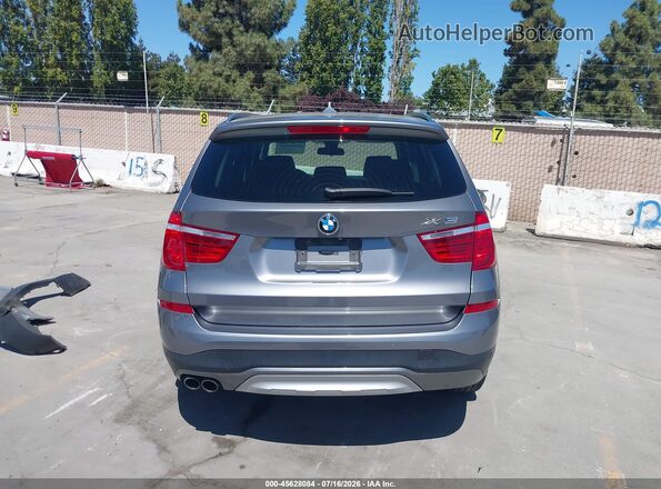 5UXWX7C57H0U42404 2017 BMW X3 Gray 