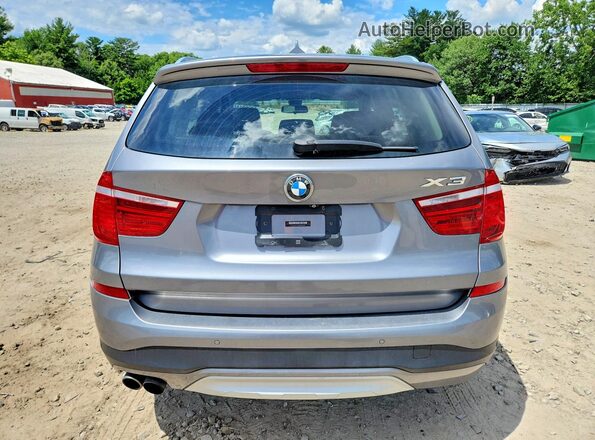5UXWX7C58G0R18304 2016 BMW X3 Gray Widok z tyłu