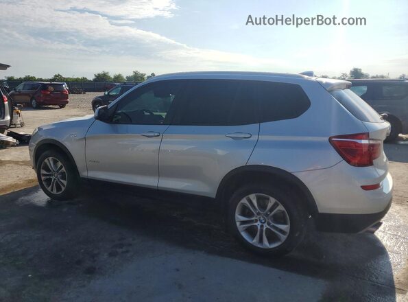 5UXWX7C59G0R16612 2016 BMW X3 Серебряный Задняя левая четверть
