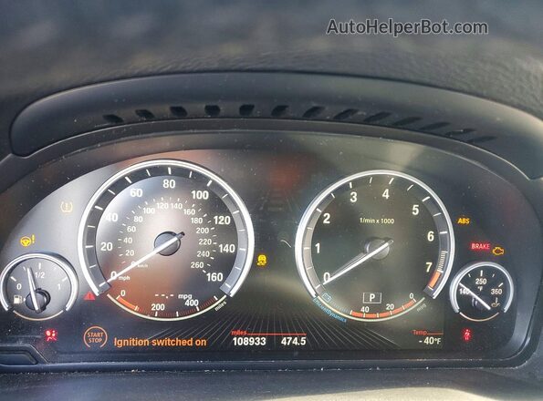 5UXWX7C59G0R16612 2016 BMW X3 Серебряный Вид щитка приборов