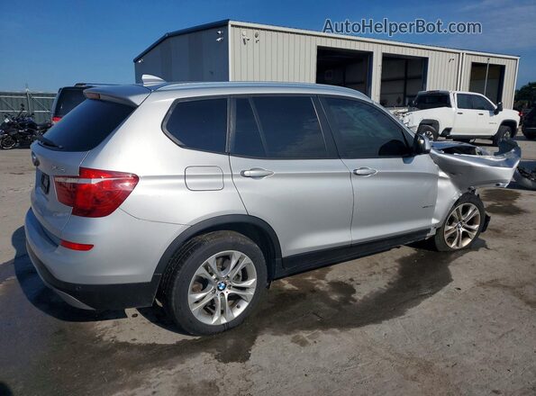 5UXWX7C59G0R16612 2016 BMW X3 Серебряный Задняя правая четверть
