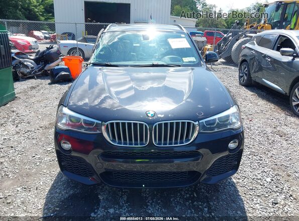 5UXWX7C59G0S16928 2016 BMW X3 Черный Вид щитка приборов