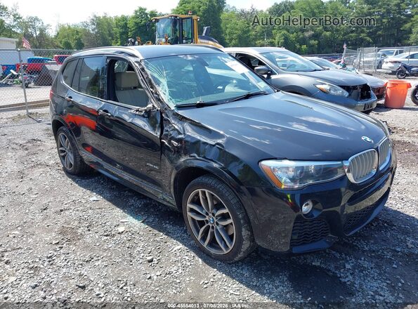 5UXWX7C59G0S16928 2016 BMW X3 Черный Вид спереди