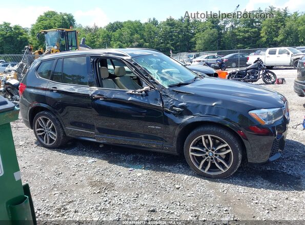 5UXWX7C59G0S16928 2016 BMW X3 Черный Вид задней части салона