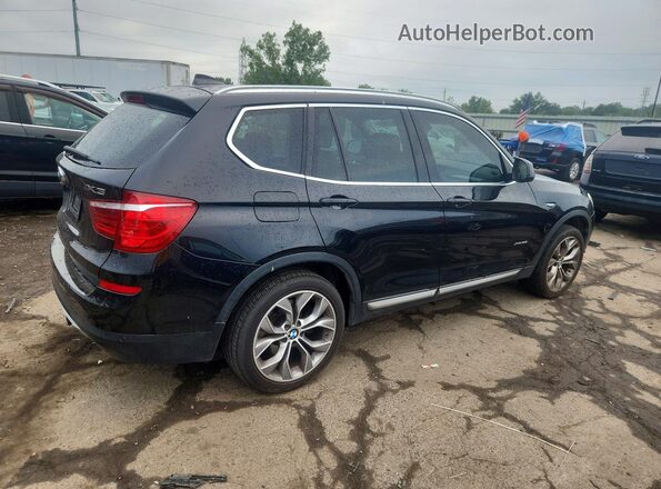 5UXWX7C5XG0R17641 2016 BMW X3 Black Trasero derecho