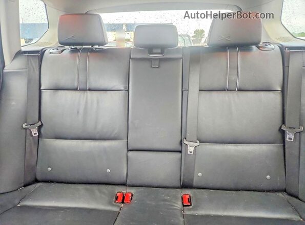 5UXWX7C5XG0R17641 2016 BMW X3 Black Vista de los asientos traseros