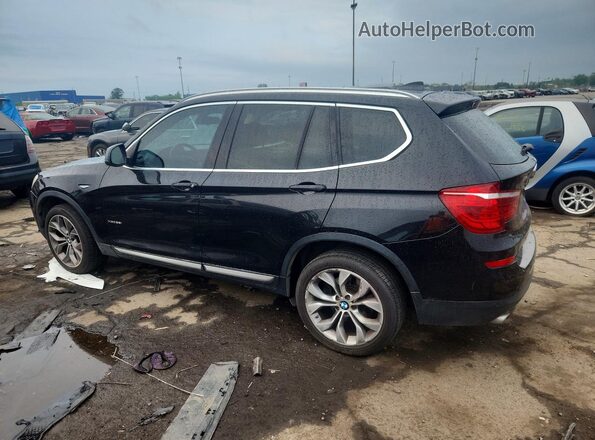 5UXWX7C5XG0R17641 2016 BMW X3 Black Trasero izquierdo