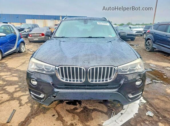 5UXWX7C5XG0R17641 2016 BMW X3 Black Vista frontal