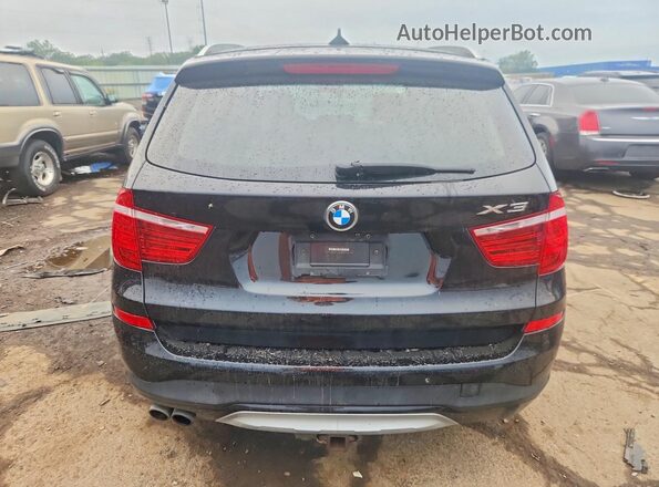 5UXWX7C5XG0R17641 2016 BMW X3 Black Vista trasera
