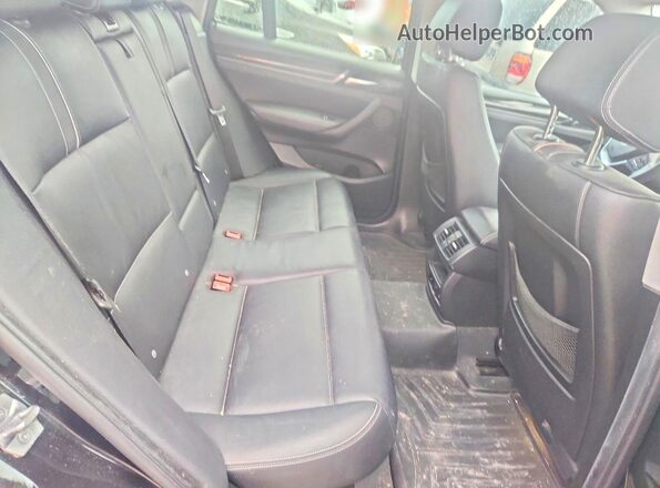 5UXWX7C5XG0R17641 2016 BMW X3 Black Vista interior trasera