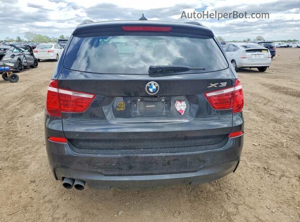 5UXWX7C5XH0U42882 2017 BMW X3 Черный Вид сзади