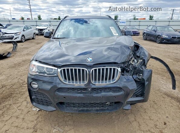 5UXWX7C5XH0U42882 2017 BMW X3 Черный Вид спереди