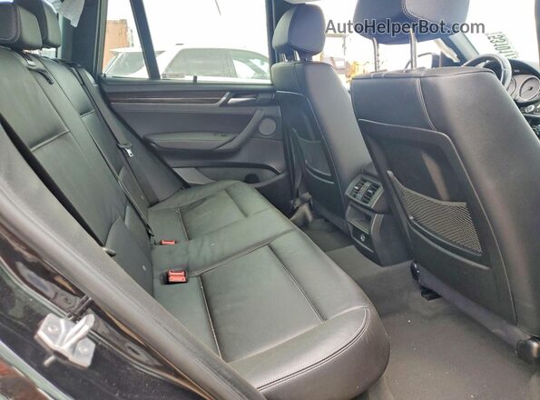 5UXWX7C5XH0U42882 2017 BMW X3 Черный Вид задних сидений