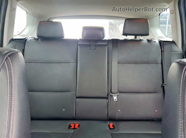 5UXWX9C31H0T20941 2017 BMW X3 Black უკანა სავარძლების ხედი