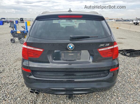 5UXWX9C31H0T20941 2017 BMW X3 Black უკანა ხედი