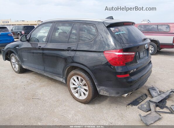 5UXWX9C31H0T24102 2017 BMW X3 Black Задня ліва чверть