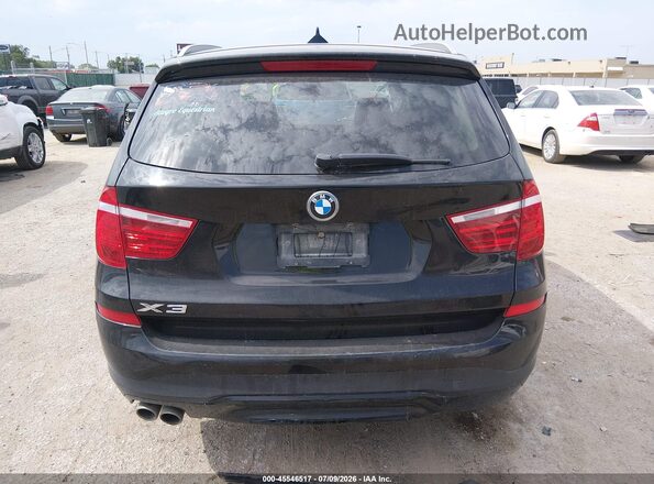 5UXWX9C31H0T24102 2017 BMW X3 Black 