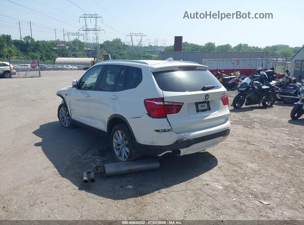 5UXWX9C31H0W69310 2017 BMW X3 Белый 