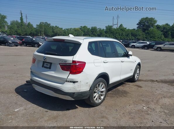 5UXWX9C31H0W69310 2017 BMW X3 Белый 