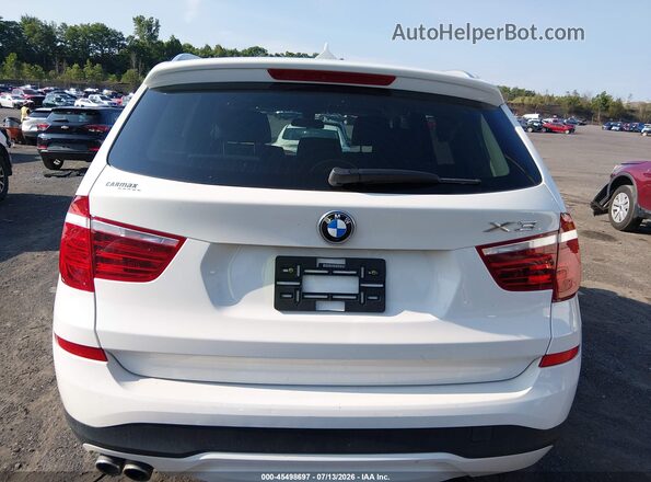 5UXWX9C31H0W76760 2017 BMW X3 White 