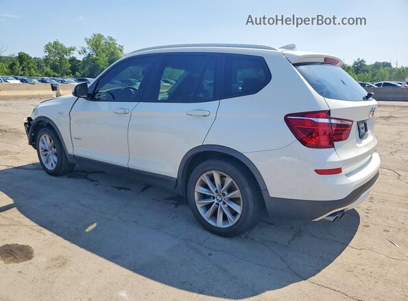 5UXWX9C32H0T19460 2017 BMW X3 White უკანა მარცხენა
