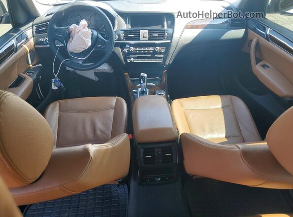 5UXWX9C32H0T19460 2017 BMW X3 White წინა პანელის ხედი