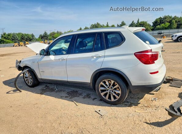 5UXWX9C32H0W72412 2017 BMW X3 White Задня ліва чверть
