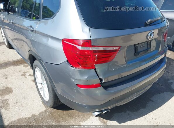 5UXWX9C33H0T18317 2017 BMW X3 Серебряный Вид спереди
