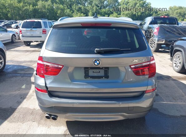 5UXWX9C33H0T18317 2017 BMW X3 Серебряный 