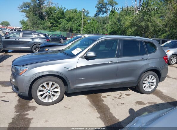 5UXWX9C33H0T18317 2017 BMW X3 Серебряный Панорамный вид салона 360°