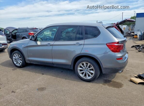 5UXWX9C33H0W68014 2017 BMW X3 Silver Задня ліва чверть