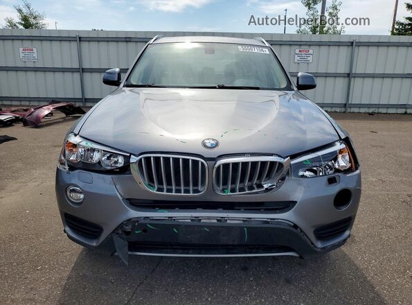 5UXWX9C33H0W68014 2017 BMW X3 Silver Вид спереду