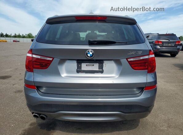 5UXWX9C33H0W68014 2017 BMW X3 Silver Вид ззаду
