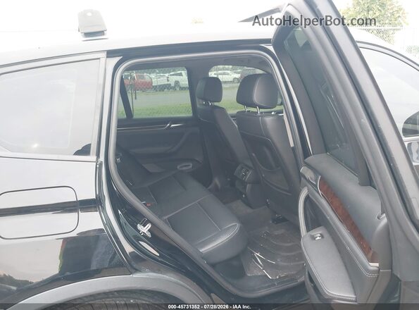 5UXWX9C33H0W69583 2017 BMW X3 Black Вид наклейки з VIN-кодом