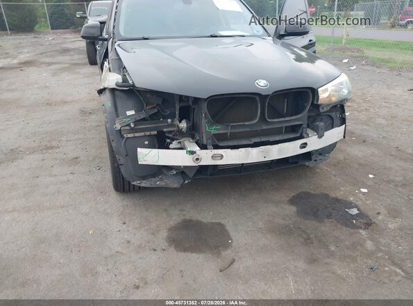 5UXWX9C33H0W69583 2017 BMW X3 Black Вид спереду
