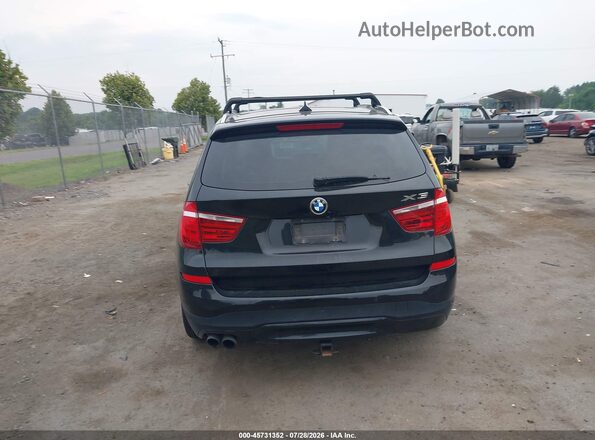 5UXWX9C33H0W69583 2017 BMW X3 Black 