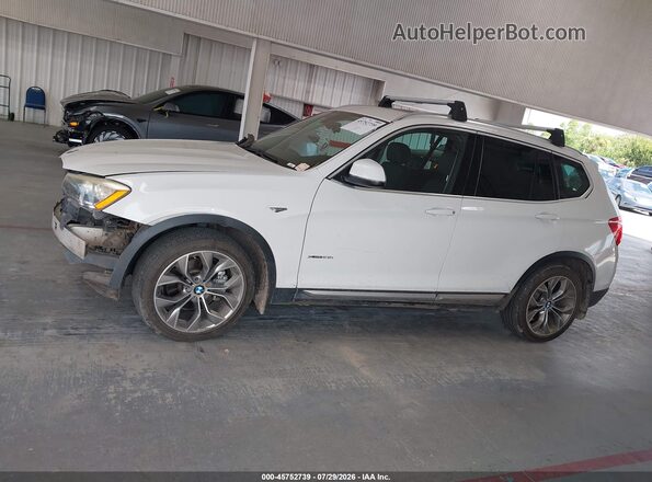 5UXWX9C33H0W73200 2017 BMW X3 White 