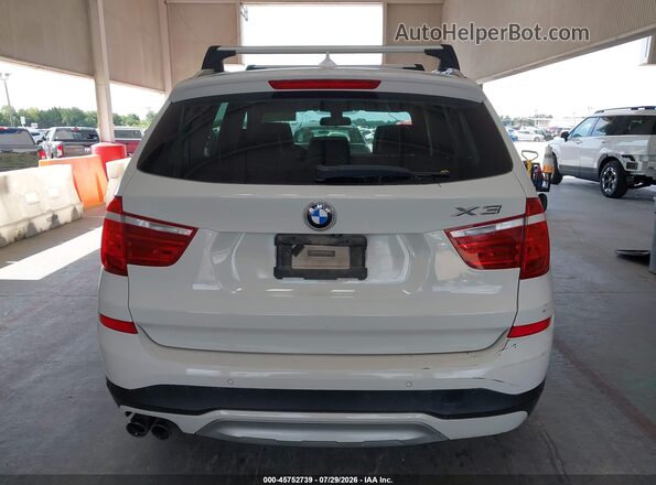 5UXWX9C33H0W73200 2017 BMW X3 White 