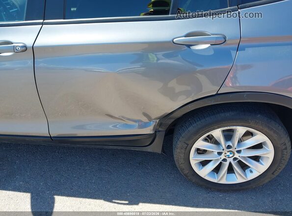5UXWX9C34H0T22697 2017 BMW X3 Серый Вид спереди