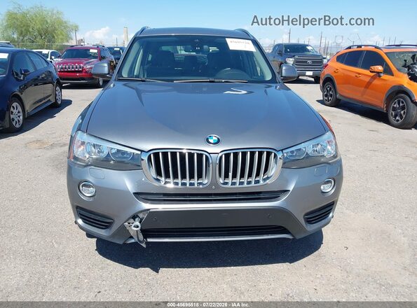 5UXWX9C34H0T22697 2017 BMW X3 Серый Вид щитка приборов