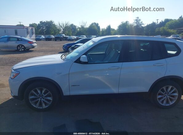 5UXWX9C35H0T21946 2017 BMW X3 White 