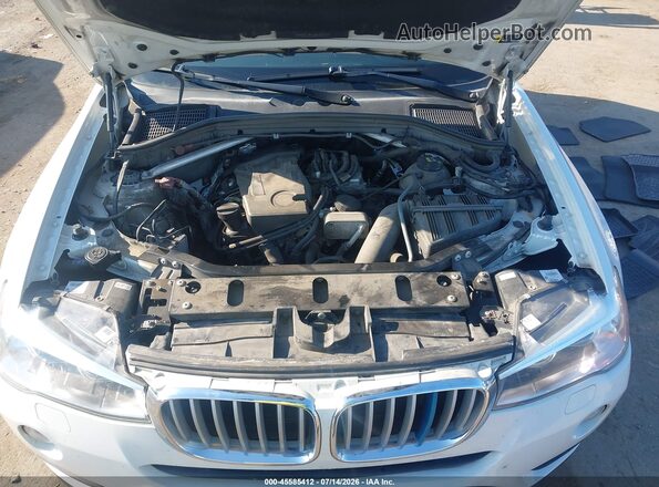 5UXWX9C35H0T21946 2017 BMW X3 White Вид ззаду
